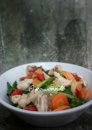 Foto resep Capcay ayam