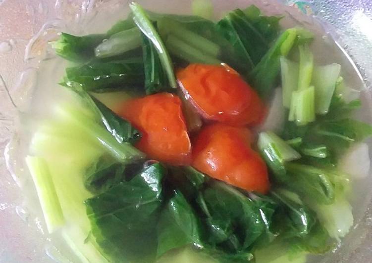 Sayur sawi tumis