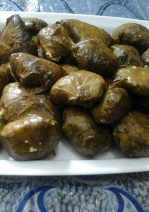 عکسی از دستور دلمه ی برگ انگور 98