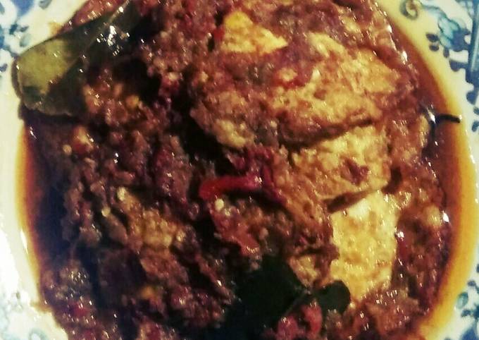 Telur Balado (Pedas Asam Manis)