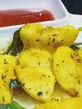 Masala potato idli