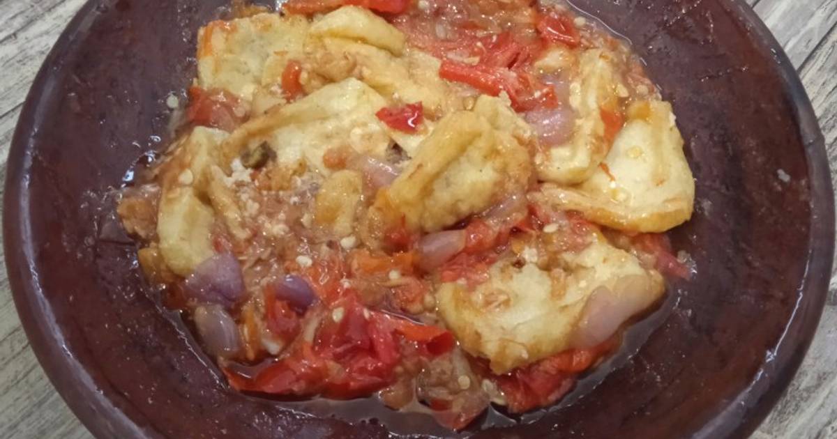 Resep Sambal Tahu Oleh Devalesha Kitchen Cookpad