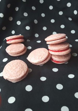 Foto resep Strawberry macaron oat meal