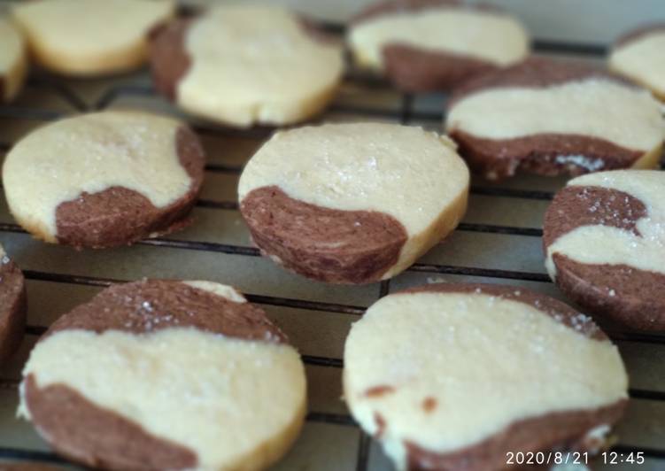 Polvorones de vainilla y chocolate