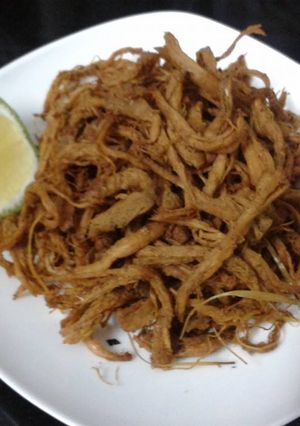 Hình của món Khô heo nhấm nháp ngày mưa.