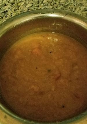 A picture of Tiffin sambar.