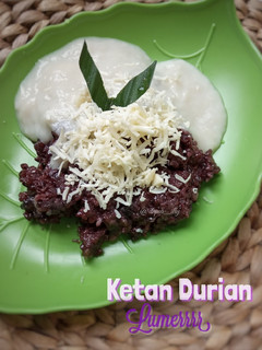 Foto resep Ketan durian lumer