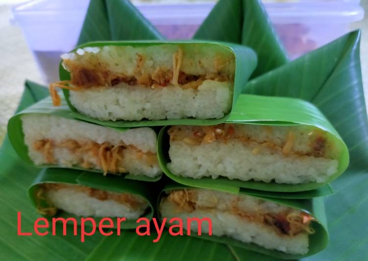 Resep Baru Lemper ayam Enak Bergizi