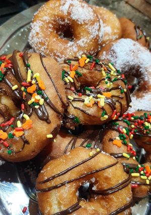 Una foto de Mini donas súper fáciles y ricas