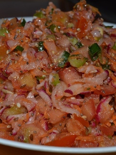 Una foto de Ensalada fresca y picante