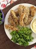 Chicken fingers saludables
