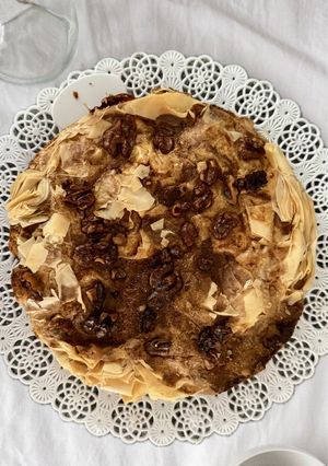 Foto di Torta di Pasta Fillo con Pera Coreana 🍐