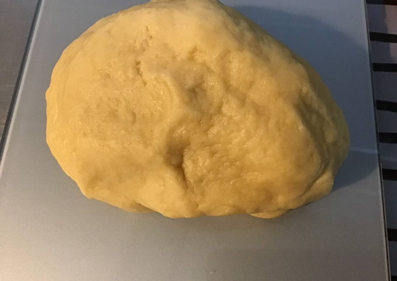 Pâte brisée épeautre,lait et vanille