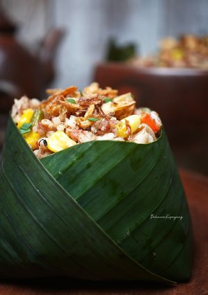 Foto resep Nasi Goreng Bumbu Rendang