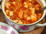 Soondubu Jjigae (korean tofu and egg spicy soup)