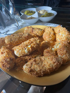 Una foto de Croquetas de papa rellena de queso 👌🏻