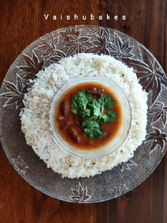 A picture of Rajma Chawal Home style.