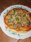 Pizza sana y saludable para no coger peso
