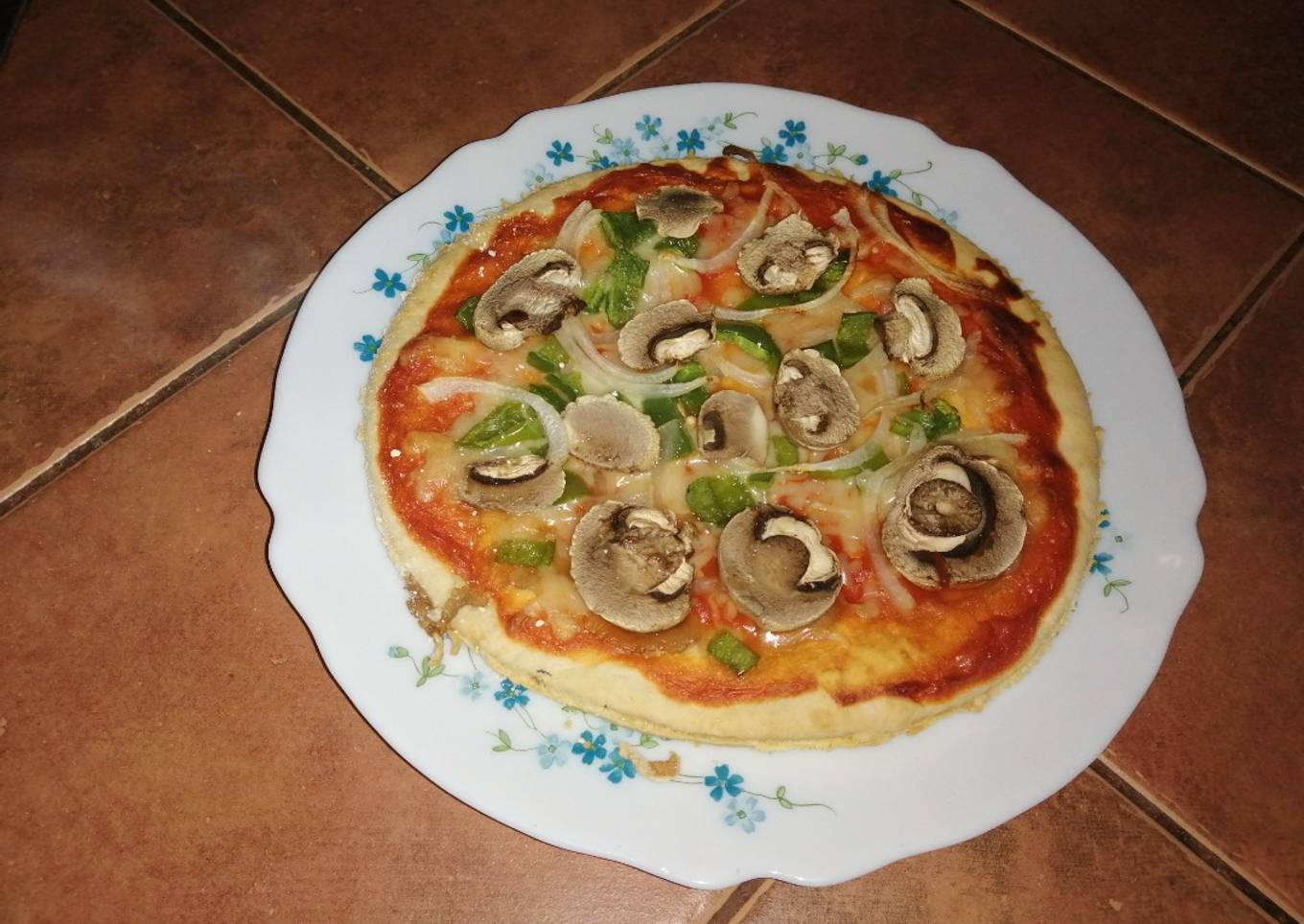 Pizza sana y saludable para no coger peso