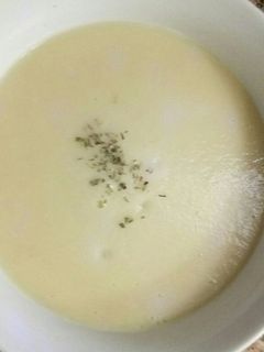 Una foto de Crema de puerros