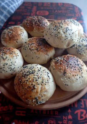 Una foto de Pan de papa para hamburguesas 🍔