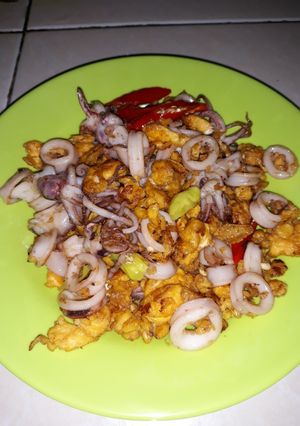 Foto resep Resep Cumi Goreng Mentega