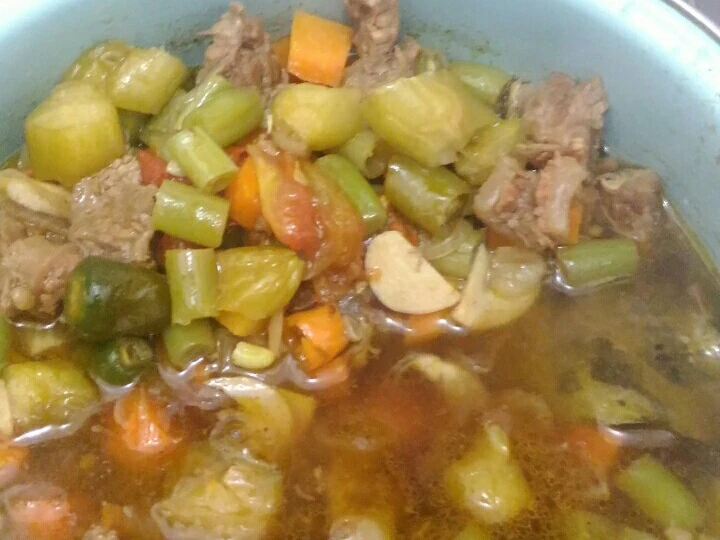 Langkah Mudah untuk Membuat Resep Asem asem daging seger yang Enak Banget Anti Ribet, Bikin Ngiler