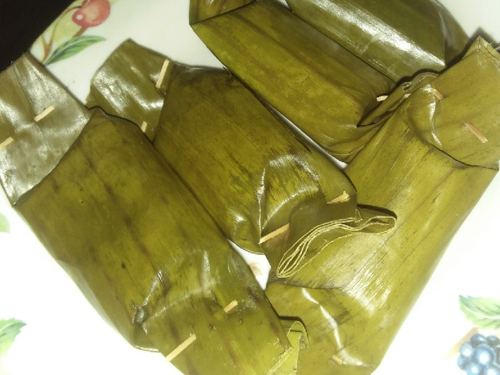 Resep Lemper abon ayam kukus daun pisang Untuk Pemula