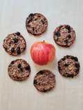Galletas de manzana roja y frutos secos 🍪 sin azúcares agregados ni edulcorantes 🍎