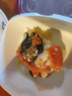 Una foto de Bacalao al horno