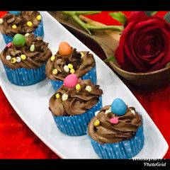 A picture of Whosayna’s Chocolate Cuppies.