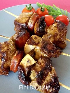 Una foto de Solomillo de cerdo (brochetas)