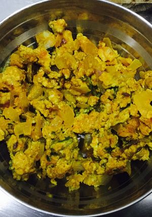 A picture of Egg Bhurji.