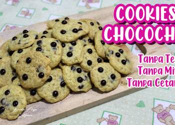 Resep Terbaik Cookies Chocochip Tanpa Telur Enak Sederhana