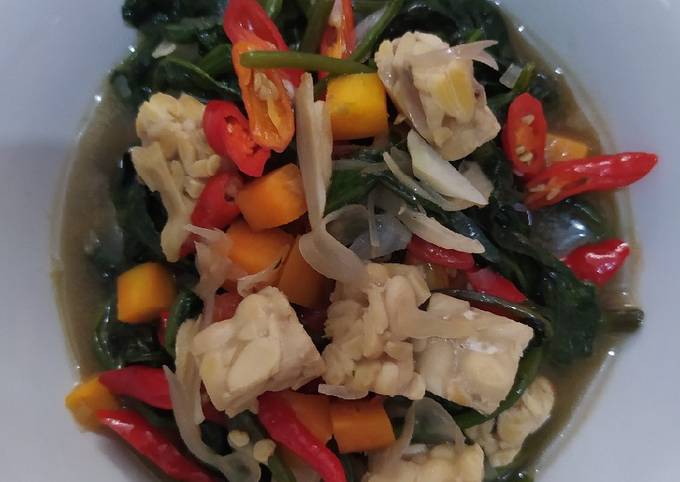 Resep Oseng Kangkung Wortel Tempe Anti Gagal