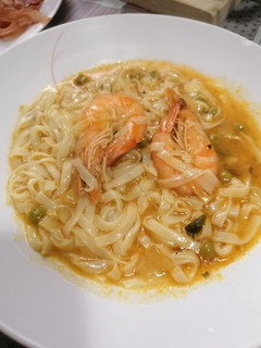Una foto de 198. Sopa de pescado con Noodles de aprovechamiento