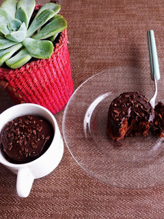 A picture of 2 minute Chocolate Mug Cake.
