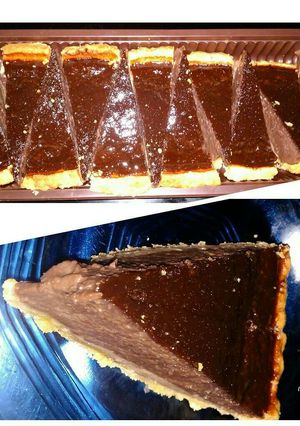 Foto resep Pie susu cokelat
