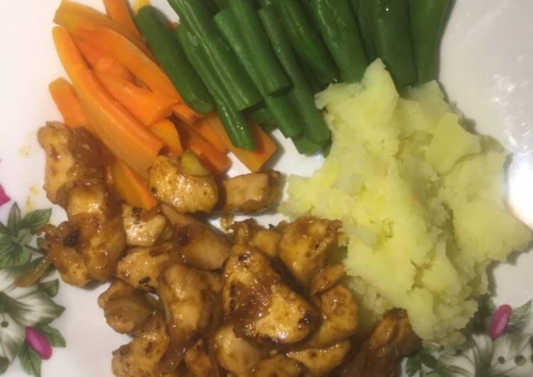 Cara meracik Steak ayam tanggal tua Anti Gagal