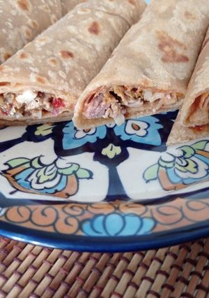 A picture of Paratha Roll.
