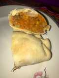 Empanadas caseras rellenas de calabaza