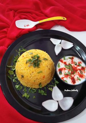 A picture of Moong Dal Khichdi.