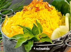 Foto resep Nasi Kuning Basmati (Rice Cooker)