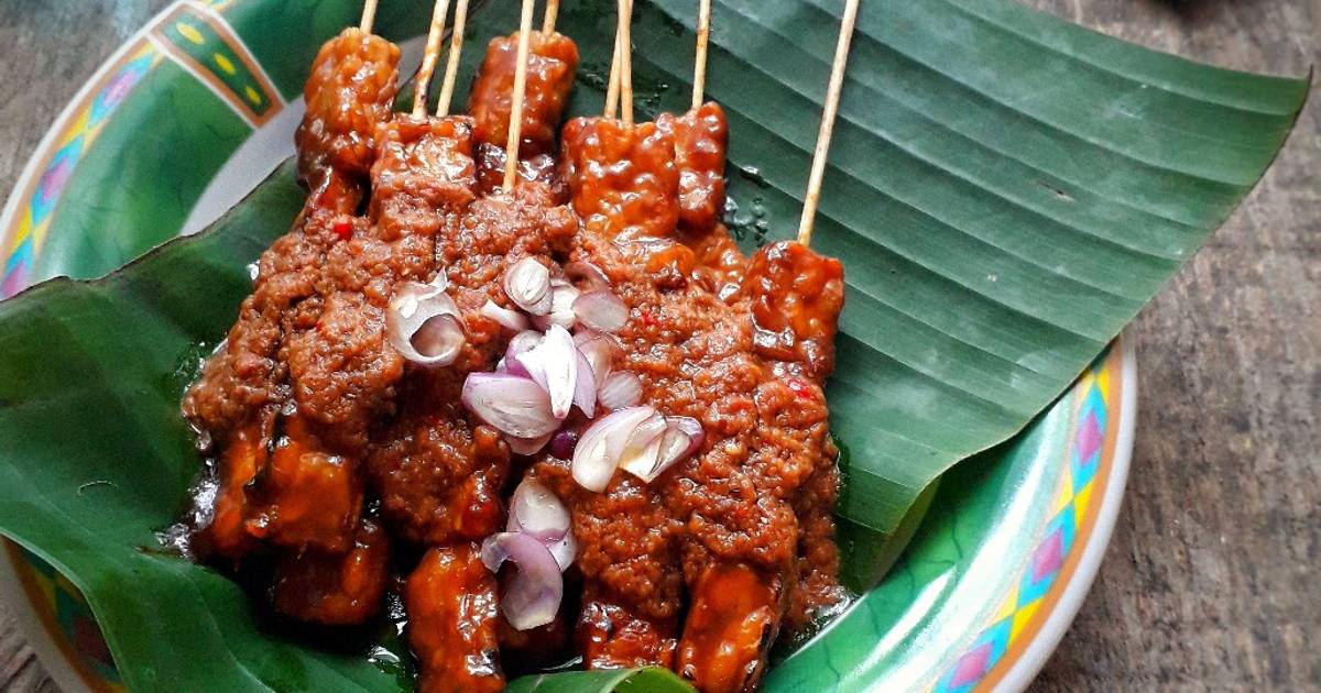 Resep Sate Tempe Saus Kacang oleh Arvina Harahap Cookpad