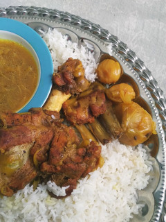 عکسی از دستور چلو گوشت