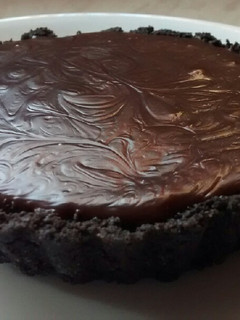 A picture of No Bake Chocolate Tart.