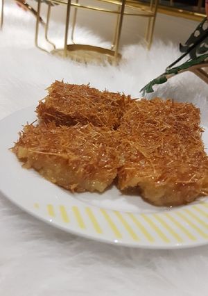 صورة لوصفة بسبوسة بالشعيرية الباكستانية