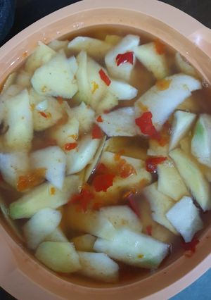 Foto resep Asinan Mangga Muda manis,asam,pedas,segar