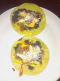 Chalupas de carne molida