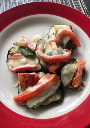 Una foto de Pizzetitas de Berenjena